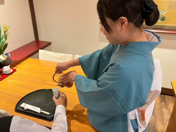 お客様との会話も弾む空間